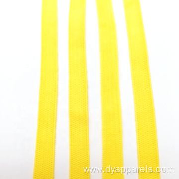 1/4 Inch Wide Yellow Elastic Cord